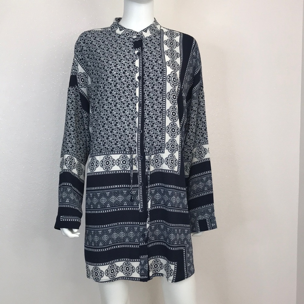 Boohoo 12 Long sleeve shirt dress